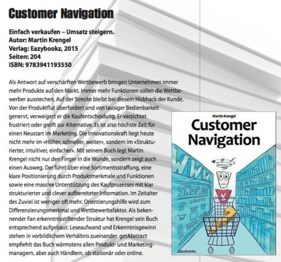 Marketing-Buch-Usabilty-Conversation-Optimierung-Zuvielitis-Zuvielgesellschaft-Paradox-of-Choice-Nudge-Pressereferenz-Werbewoche 2016-Dr-Martin-Krengel-Marketingexperte