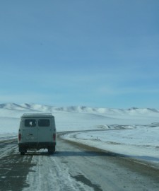 Durch Schnee und Eis - Abenteuer Mongolei - Asien-Reise Reisebericht von Dr. Martin Krengel