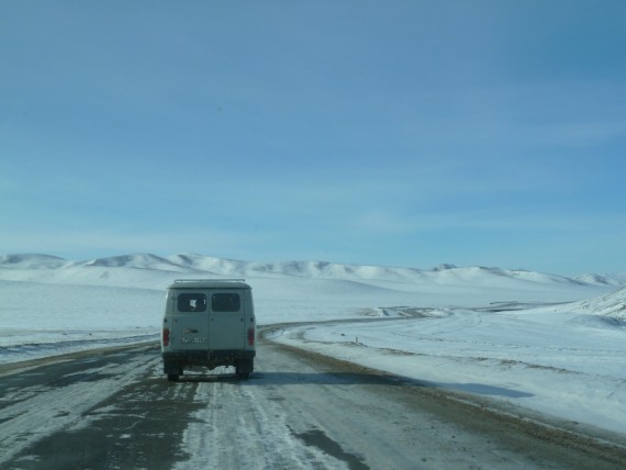 Durch Schnee und Eis - Abenteuer Mongolei - Asien-Reise Reisebericht von Dr. Martin Krengel