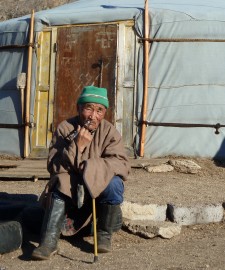 Übernachtung in einer Jurte - Abenteuer Mongolei - Asien-Reise Reisebericht von Dr. Martin Krengel