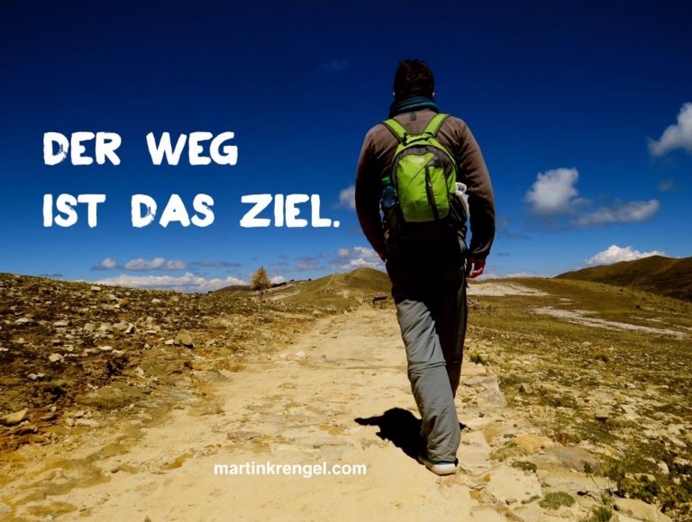 Der Weg ist das Ziel?! 🤔 NEIN! Wie du herausfindest, was du wirklich