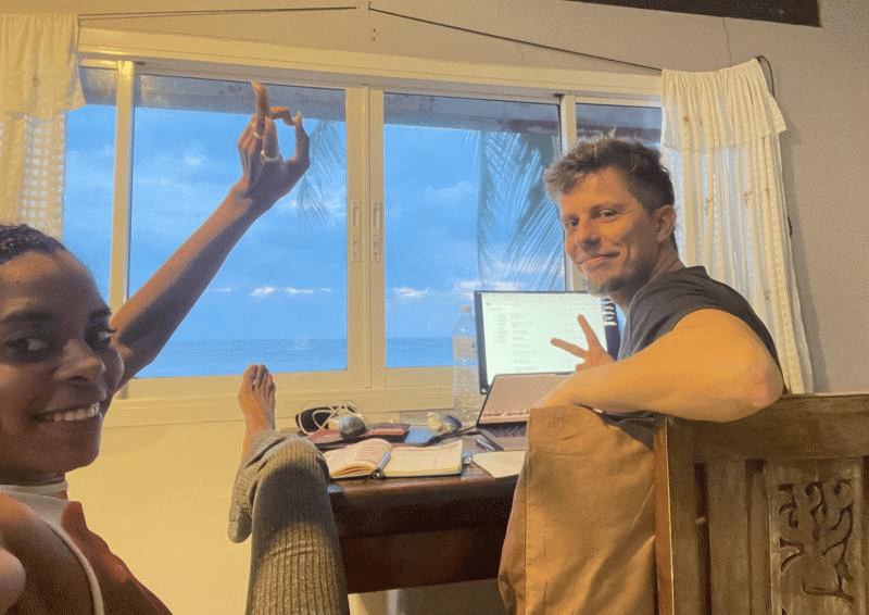 Leben und Arbeit am Traumstrand